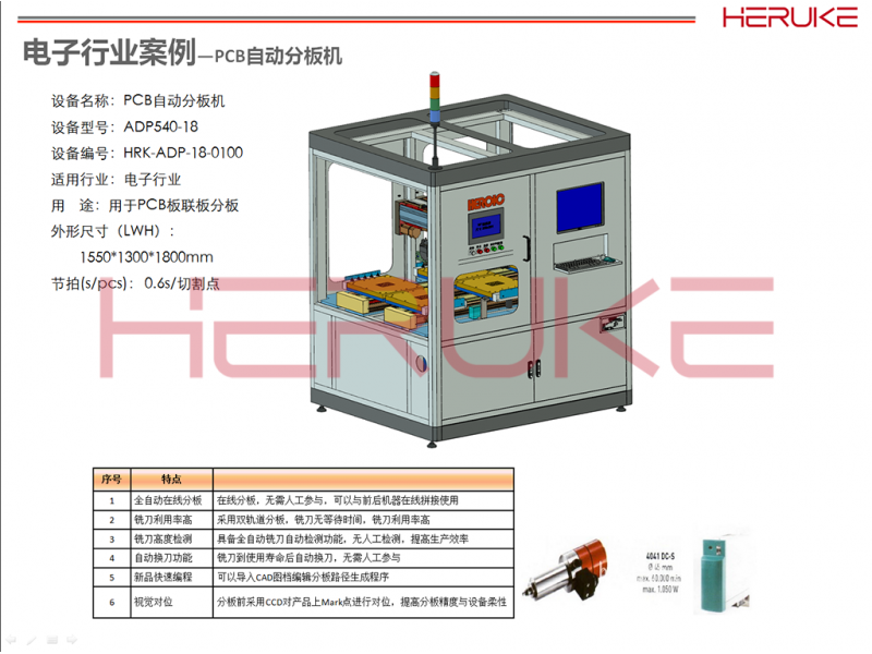 PCB板分板线